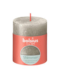 Bolsius rustic candle 80 68 champagne