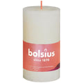 Bolsius rustic pillar candle 100 50 ivory
