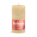 Bolsius rustic candle 100 50 beige