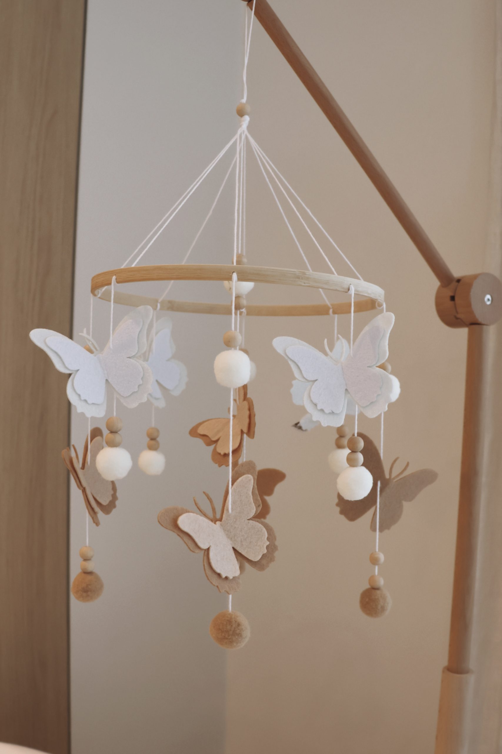 Handmade Butterfly babymobile