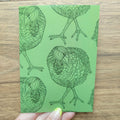 NZ Native Birds Outlined Greeting Cards