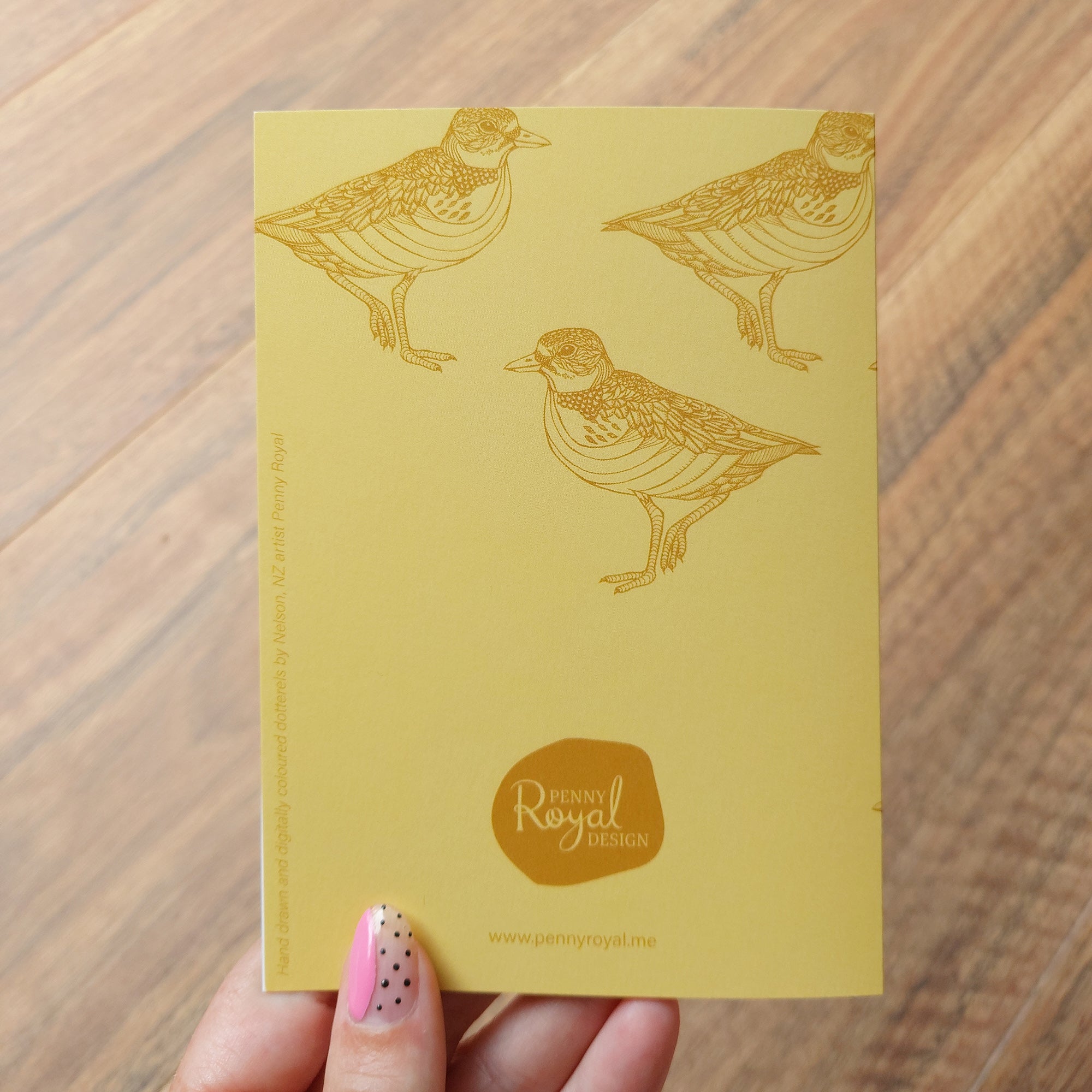 NZ Native Birds Outlined Greeting Cards