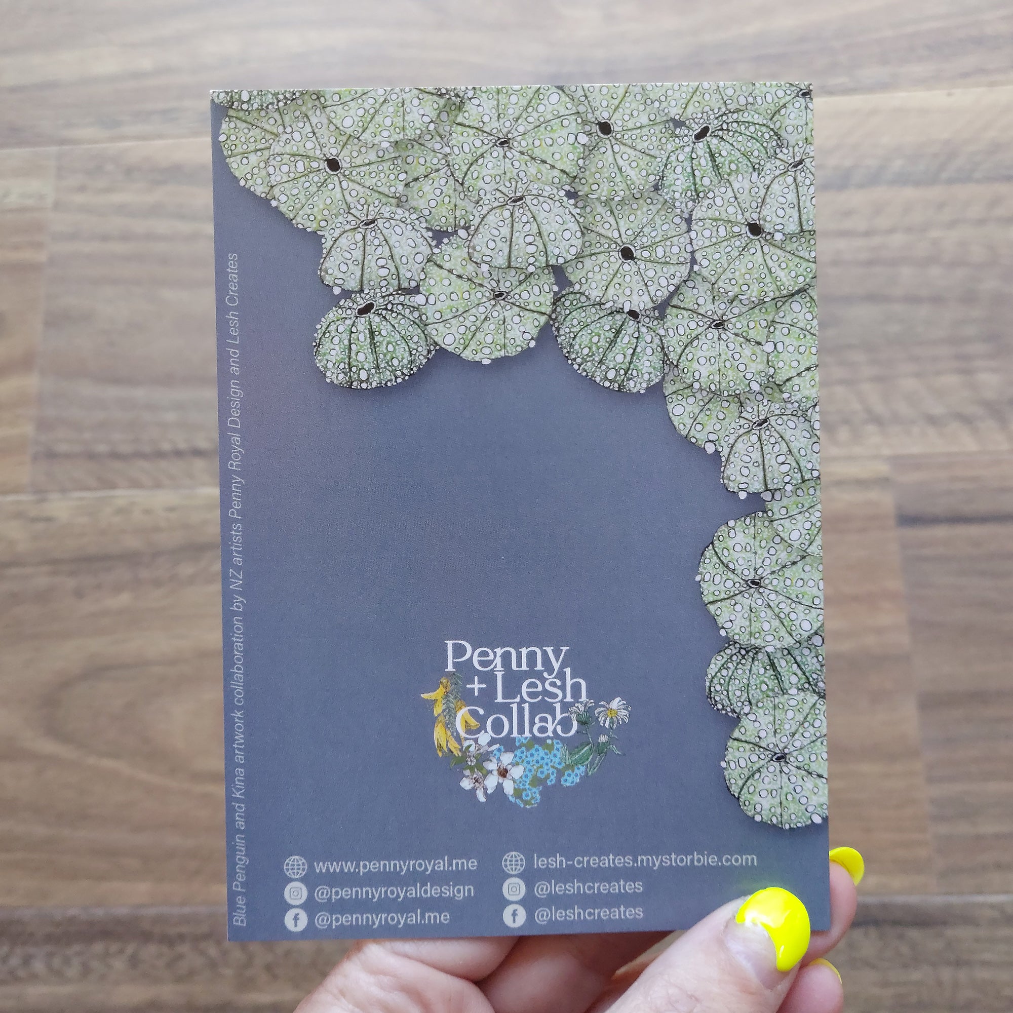 Penny + Lesh Collab, Penny+Lesh Collab Greeting Cards, Penny Royal Design, Cards + Colouring + Decals