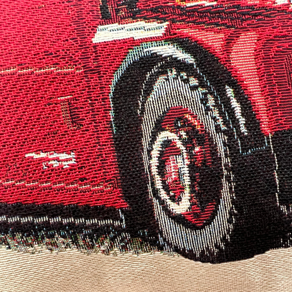 Double Decker Bus - Panelled Cushion Cover 45cm*45cm