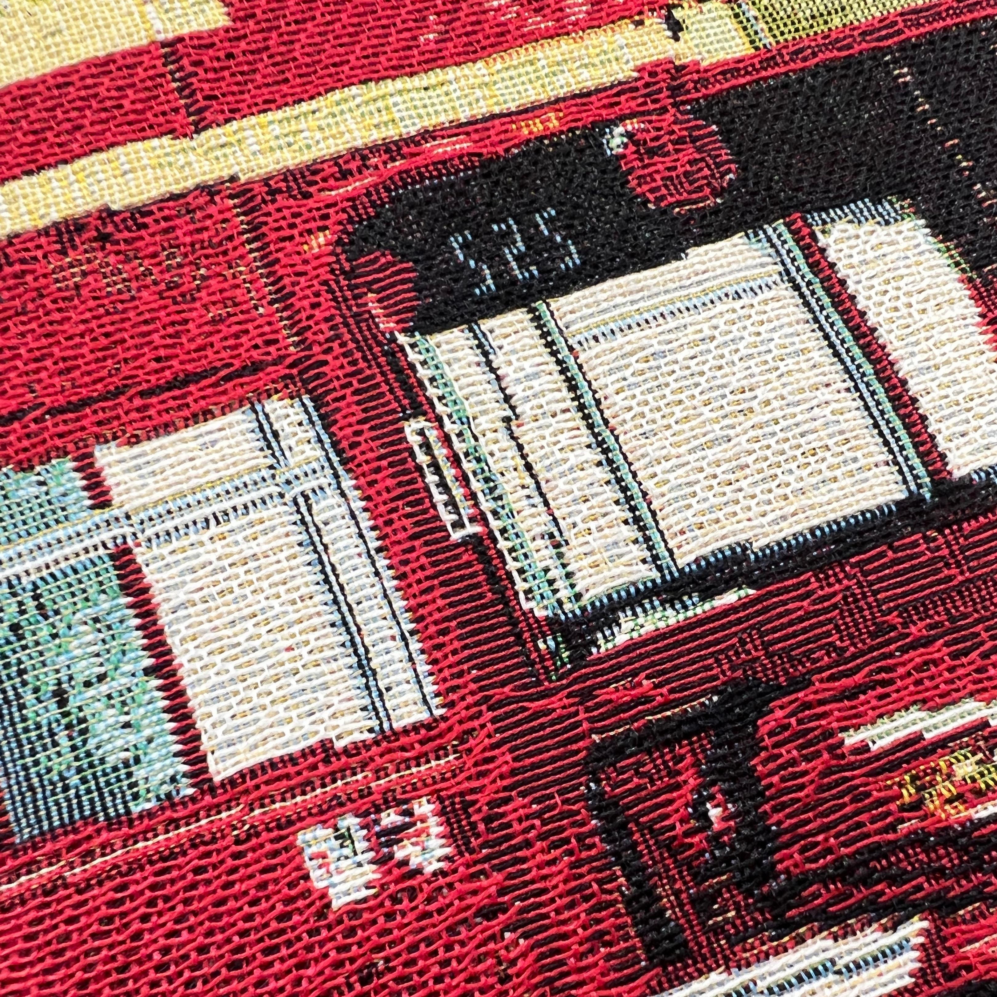 Double Decker Bus - Panelled Cushion Cover 45cm*45cm