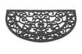 HQ doormat antique semi-circular rubber 40x60cm