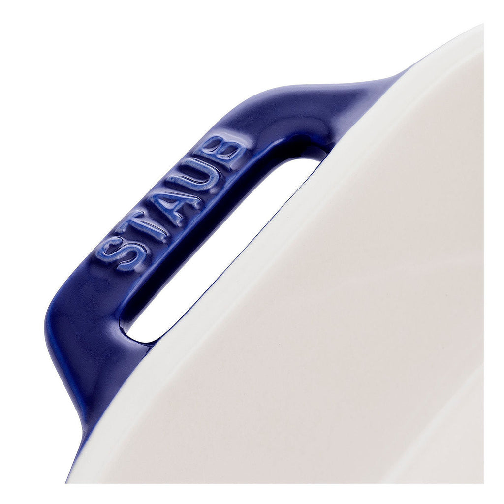 STAUB Ceramique 2,4 L Ceramic Rectangular Oven Dish, Dark-Blue