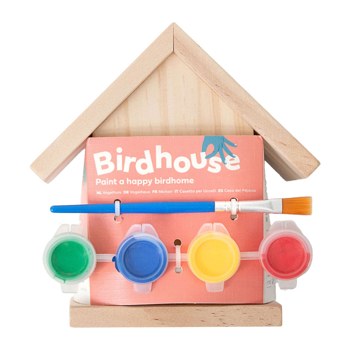 Bs toys make your own wooden birdhouse building set
