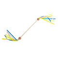 BS toys wooden spinning stick with ribbon