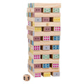 BS toys wooden giant number tower - 46 pcs.