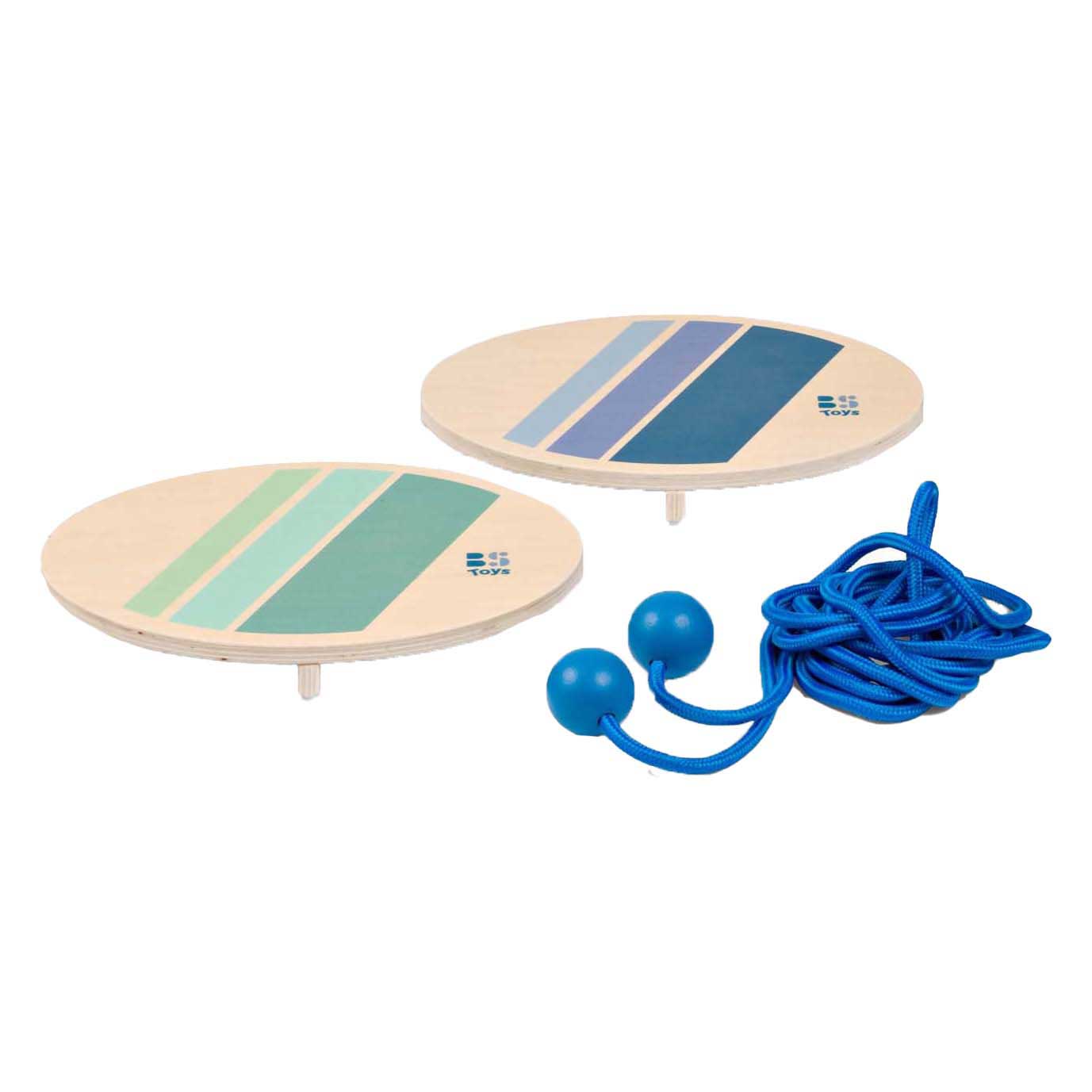 Bs toys wooden tug of war game for two - 3 parts.