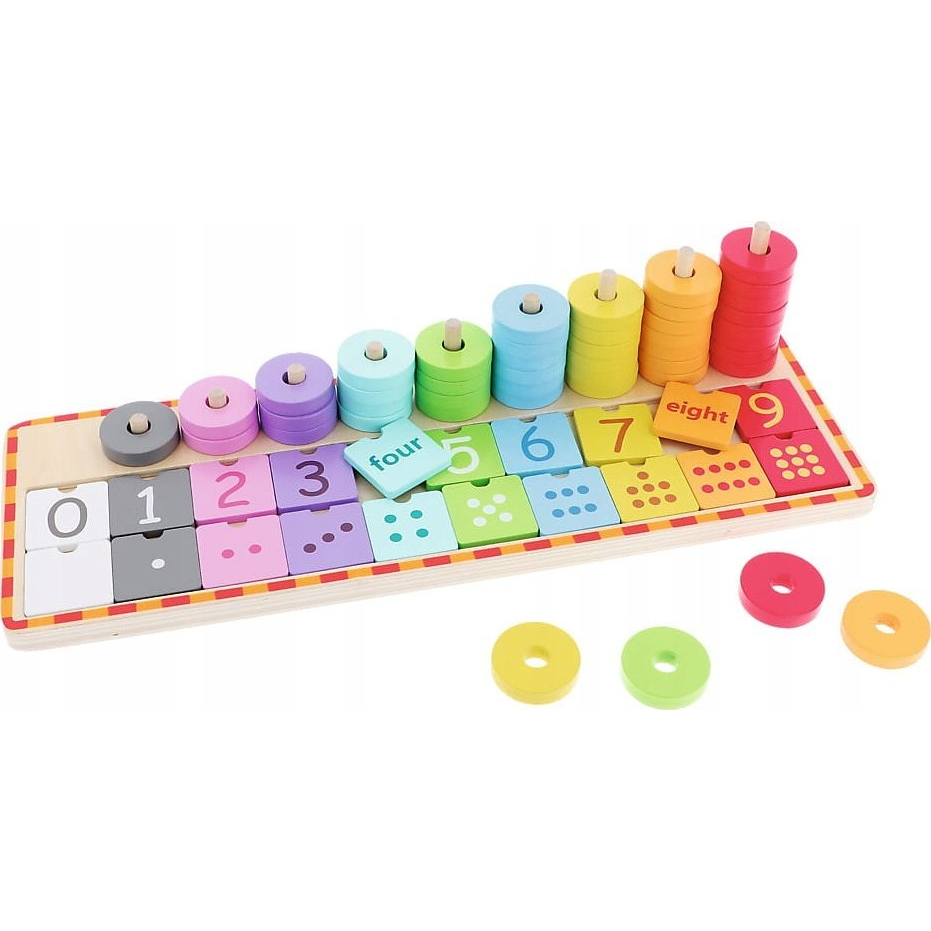 TREFL WOODEN TOYS PLAY COUNT (602822)