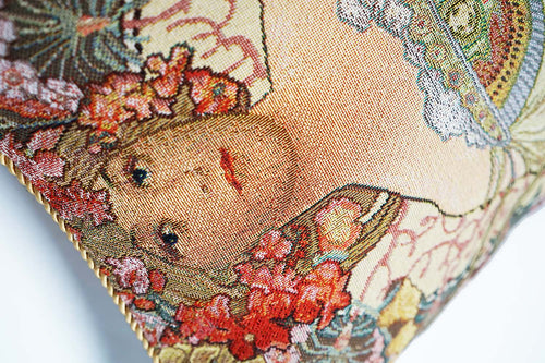 Alphonse Mucha Day Dream - Cushion Cover Art 45cm*45cm