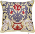 William Morris Tulips in a Vase - Panelled Cushion Cover 45cm*45cm