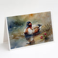 Canvasback Greeting Cards Pack of 8