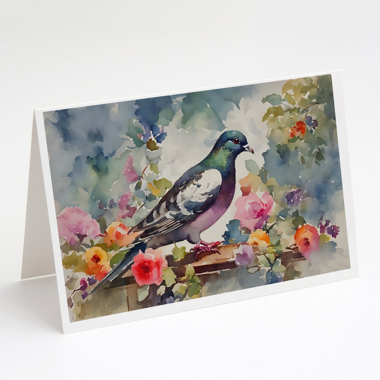 Pigeon Greeting Cards Pack of 8