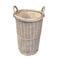 Large Antique Wash Willow Umbrella Stand