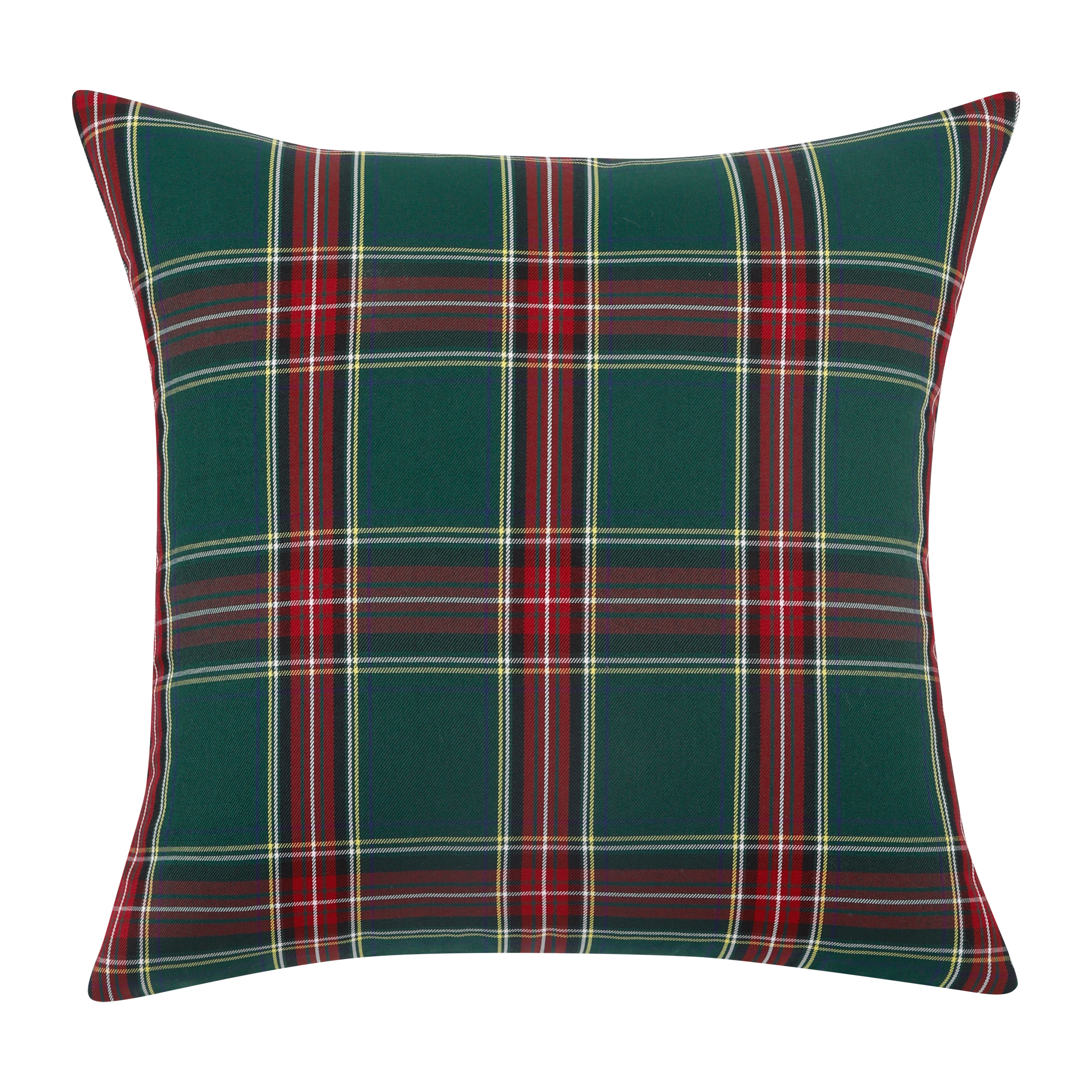 Polyester Cotton Tartan Check Cushion Cover Home Sofa 45x45 CM (18"x18") -  Multiple Designs