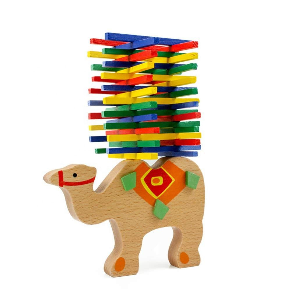 Wooden Balance Camel Toy For Children