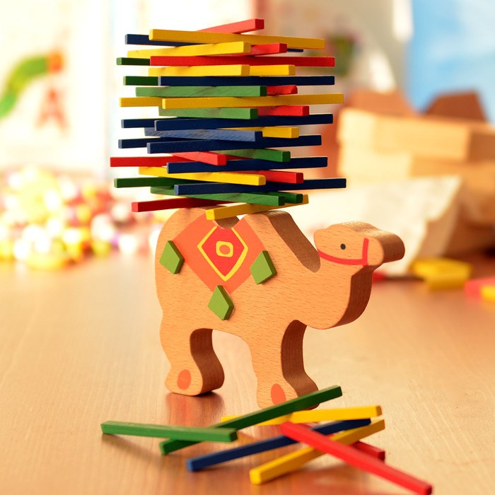 Wooden Balance Camel Toy For Children