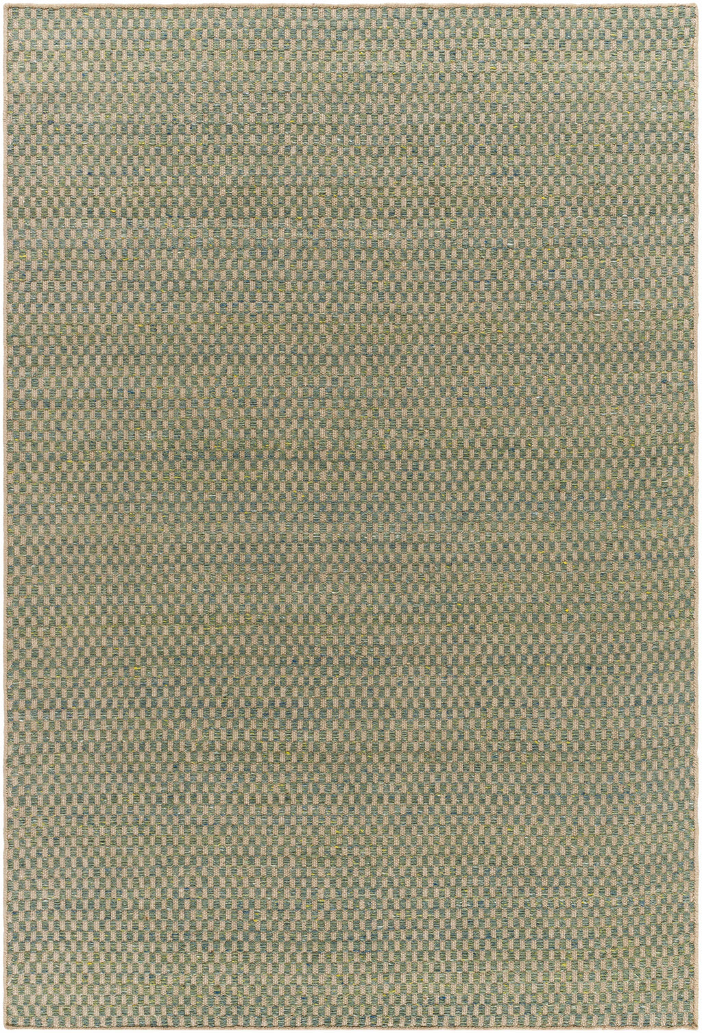 Verdel Sage Cottage Farmhouse Wool Handmade Area Rug - Clearance