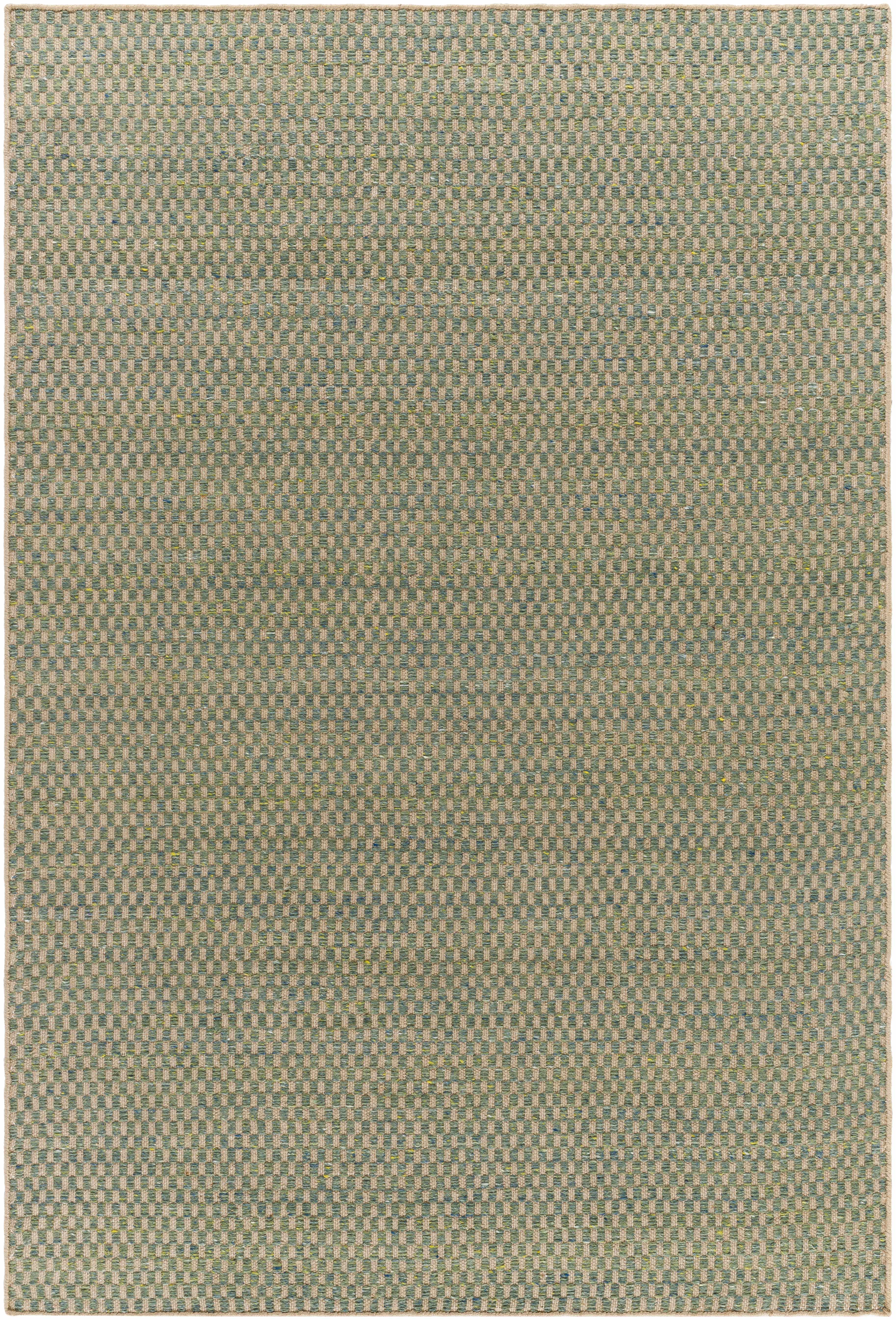 Verdel Sage Cottage Farmhouse Wool Handmade Area Rug - Clearance