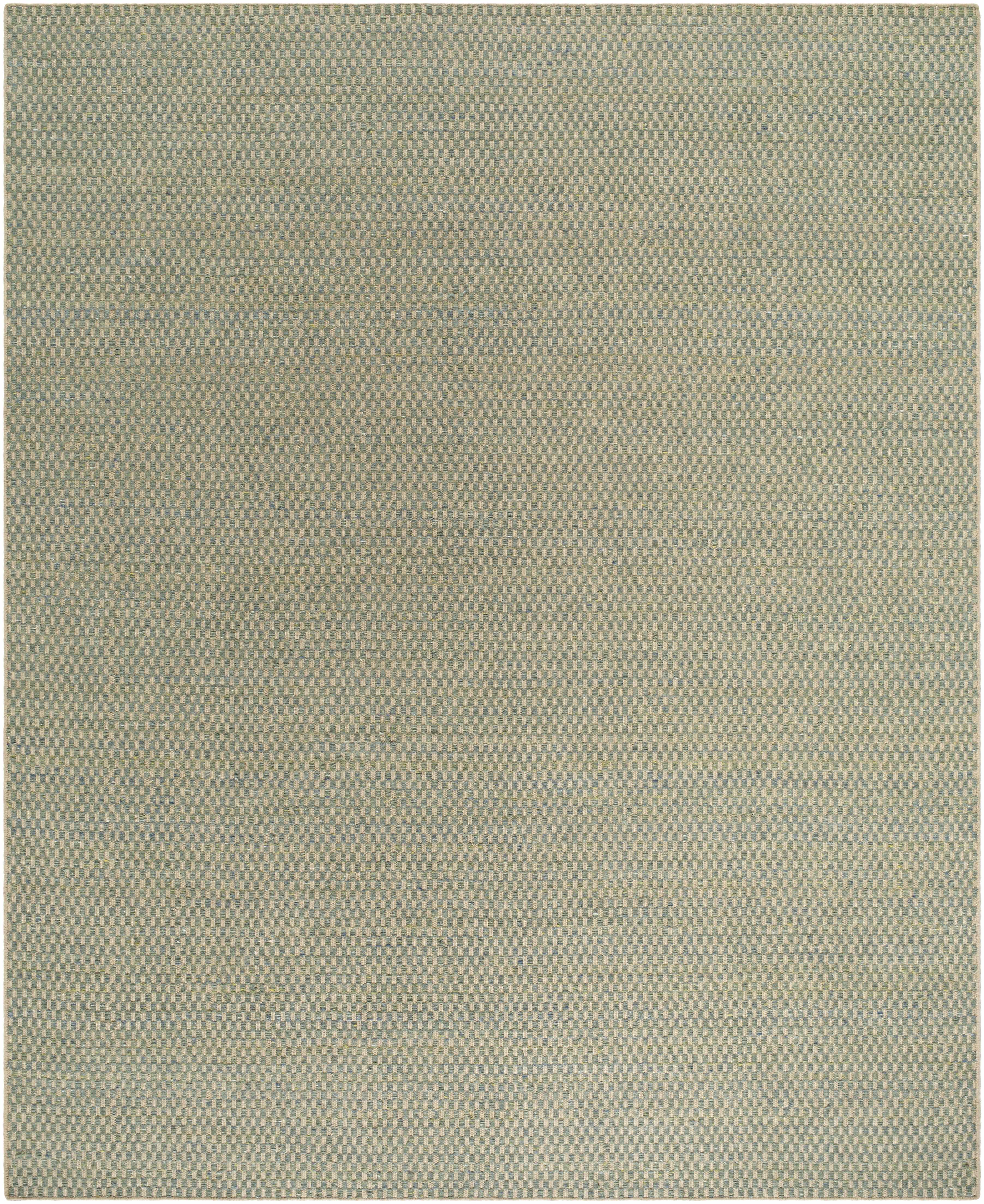 Verdel Sage Cottage Farmhouse Wool Handmade Area Rug - Clearance