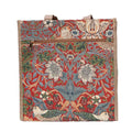 William Morris Strawberry Thief Red - Shopper Bag