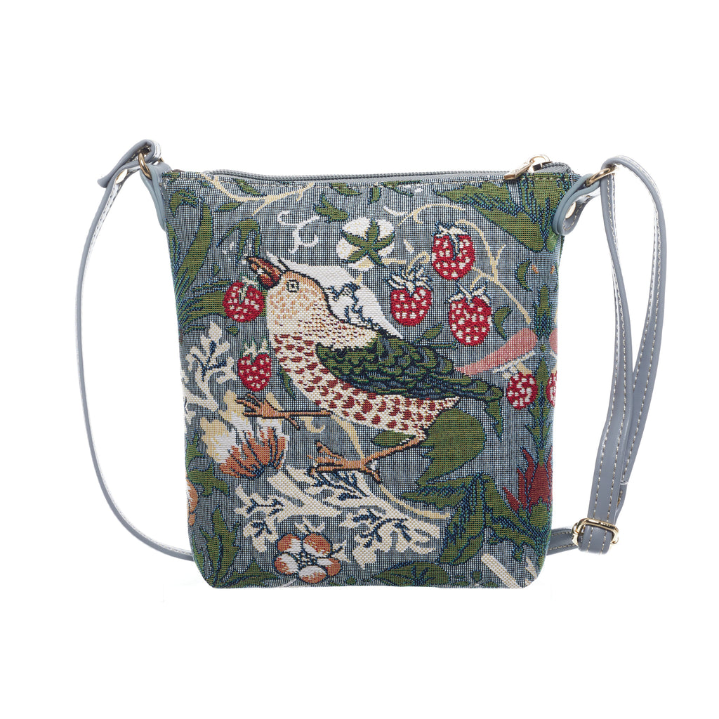 Strawberry Thief Grey - Sling Bag