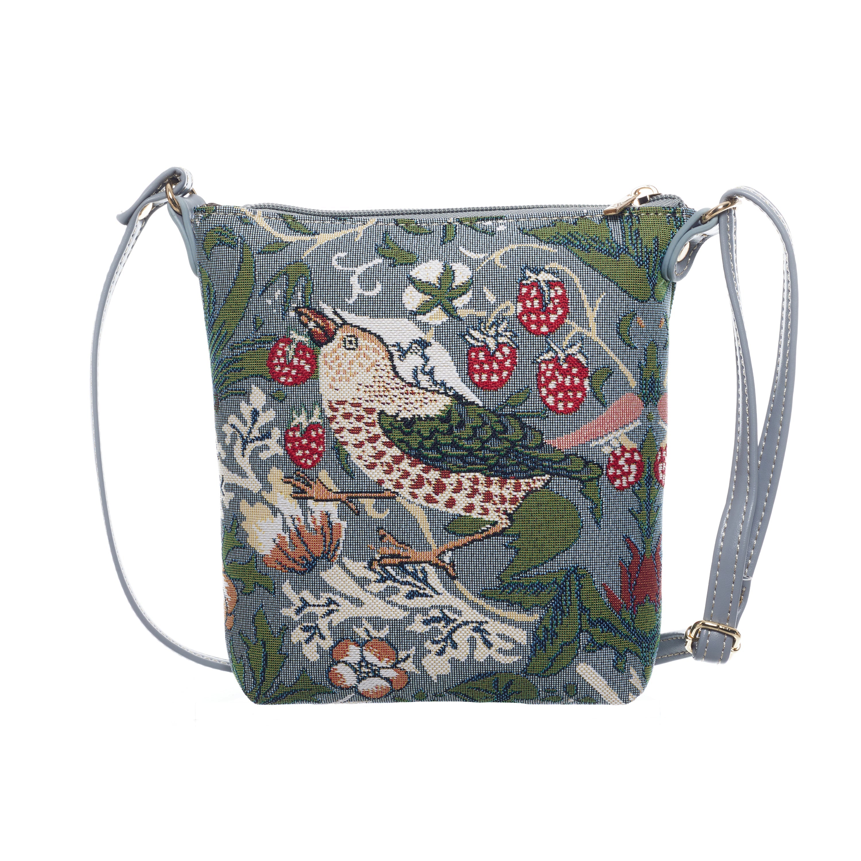 Strawberry Thief Grey - Sling Bag