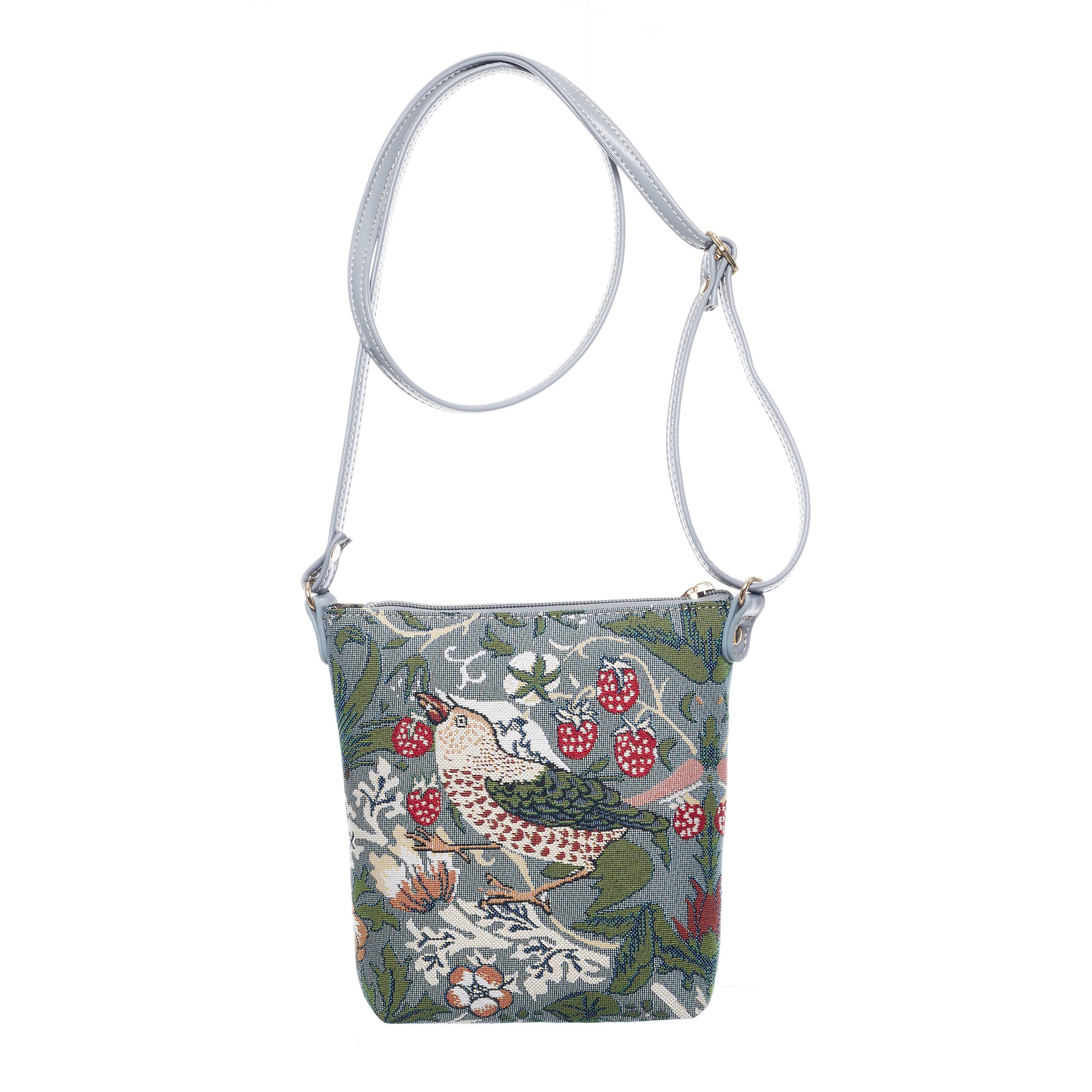 Strawberry Thief Grey - Sling Bag