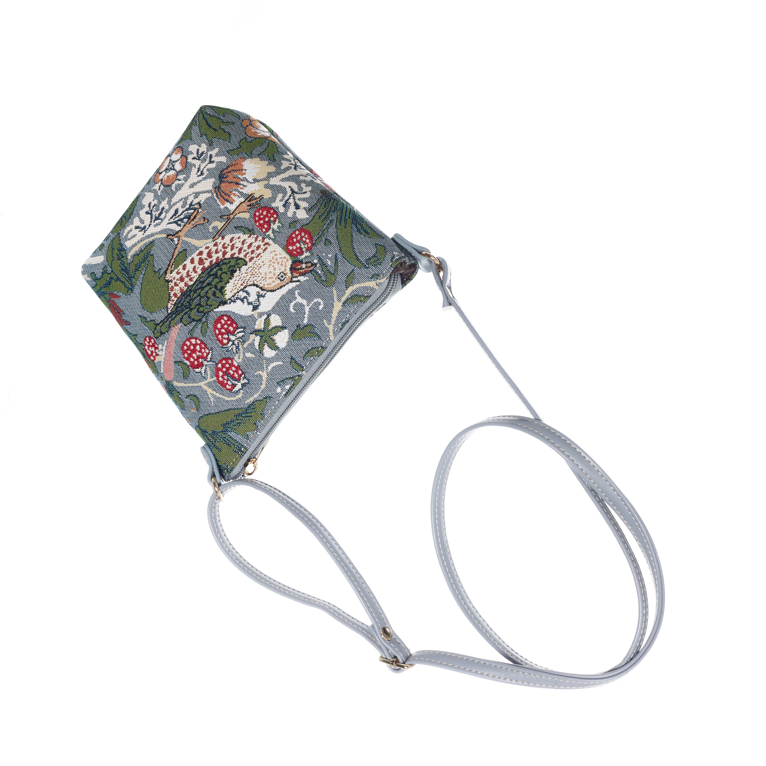 Strawberry Thief Grey - Sling Bag