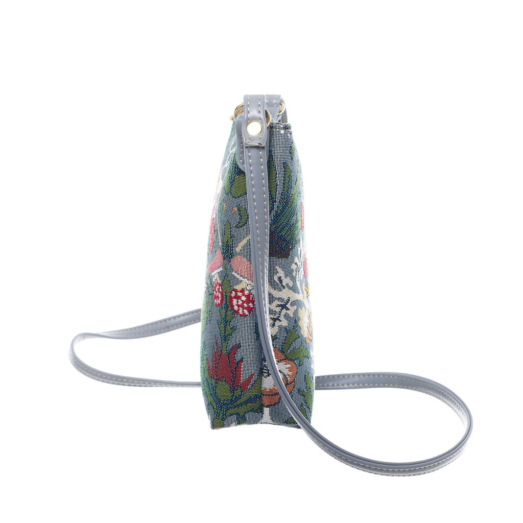 Strawberry Thief Grey - Sling Bag