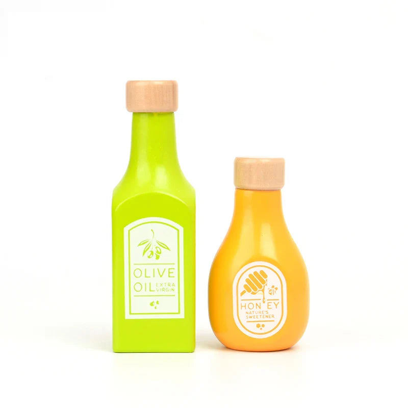 Wooden Toy Food and Beverage Set