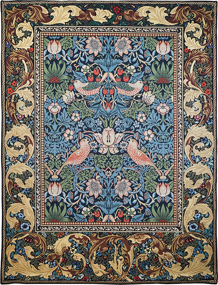 William Morris Strawberry Thief - Wall Hanging 109cm x 139cm (70 rod)