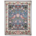 William Morris Strawberry Thief Blue - Wall Hanging 112cm x 140cm (70 rod)