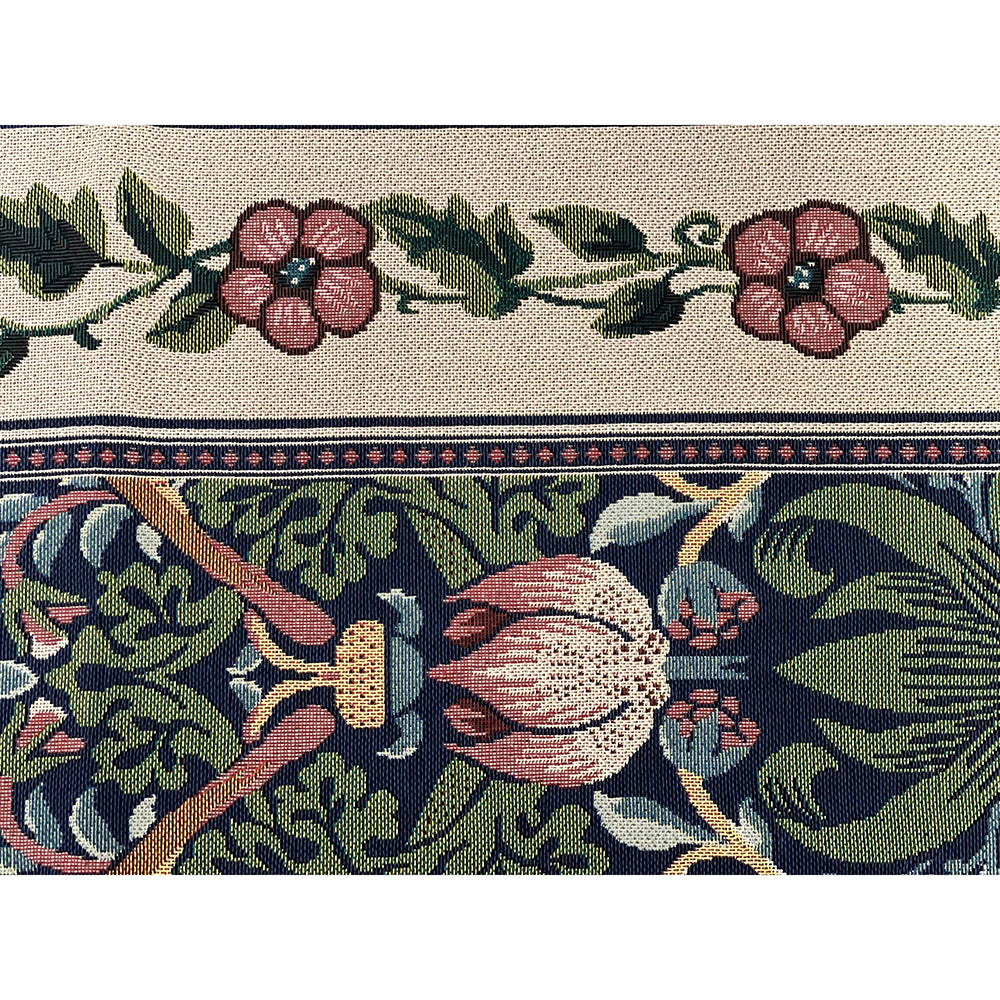 William Morris Strawberry Thief Blue - Wall Hanging 112cm x 140cm (70 rod)
