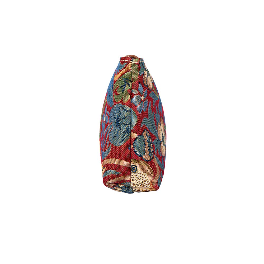 William Morris Strawberry Thief Red - Wristlet