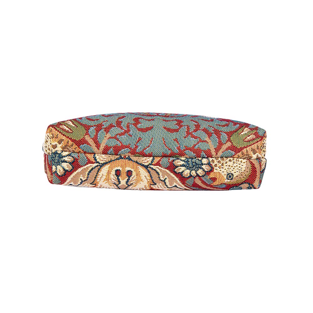 William Morris Strawberry Thief Red - Wristlet