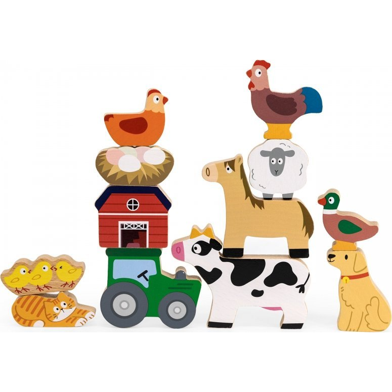 Viga egyensúlyozó szett, farm
