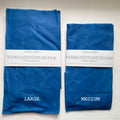 WAXED COTTON POTATO SACK - TURQUOISE