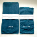 WAXED COTTON POTATO SACK - TEAL