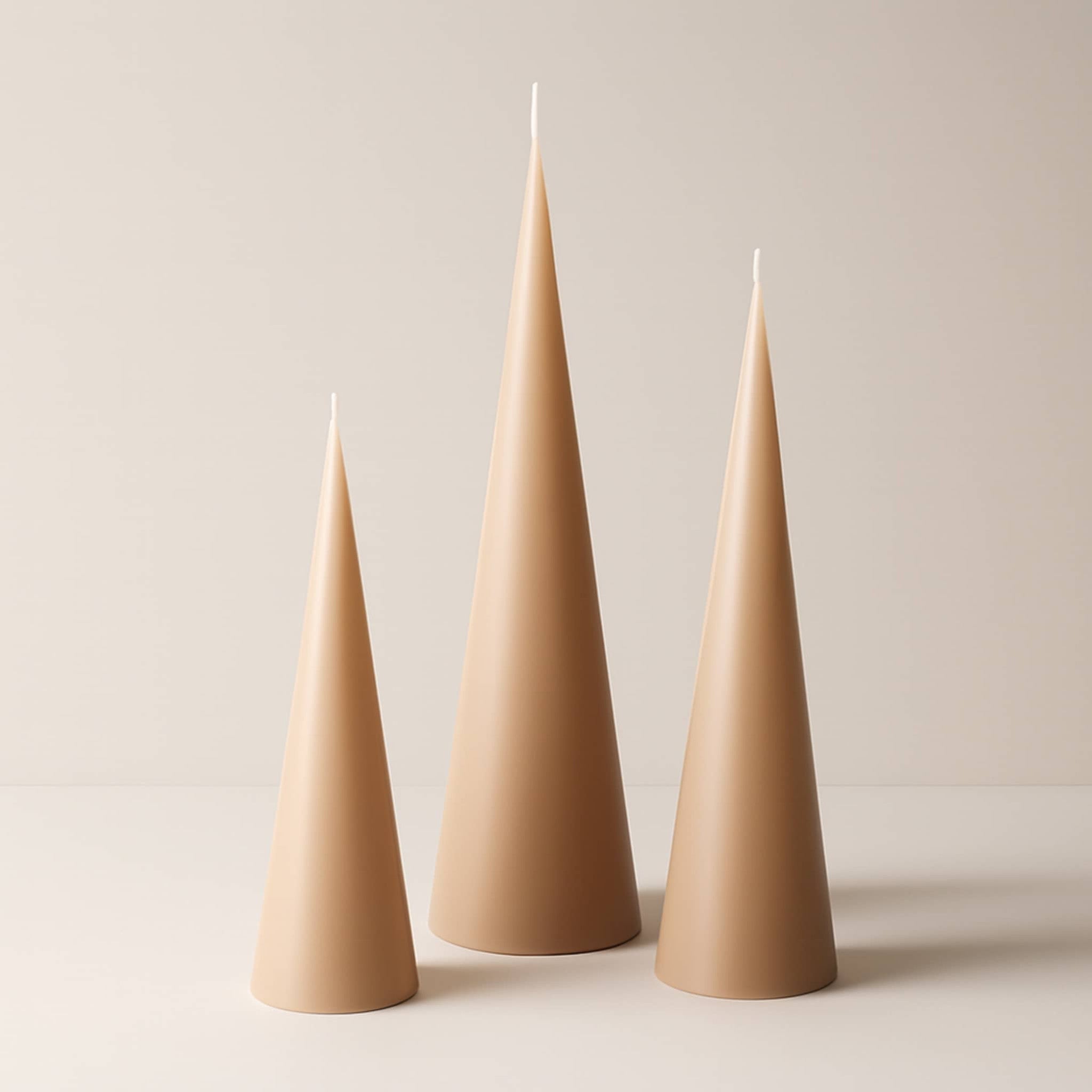 Sculptural Decorative Candle | Pinnacles | Pure Beeswax
