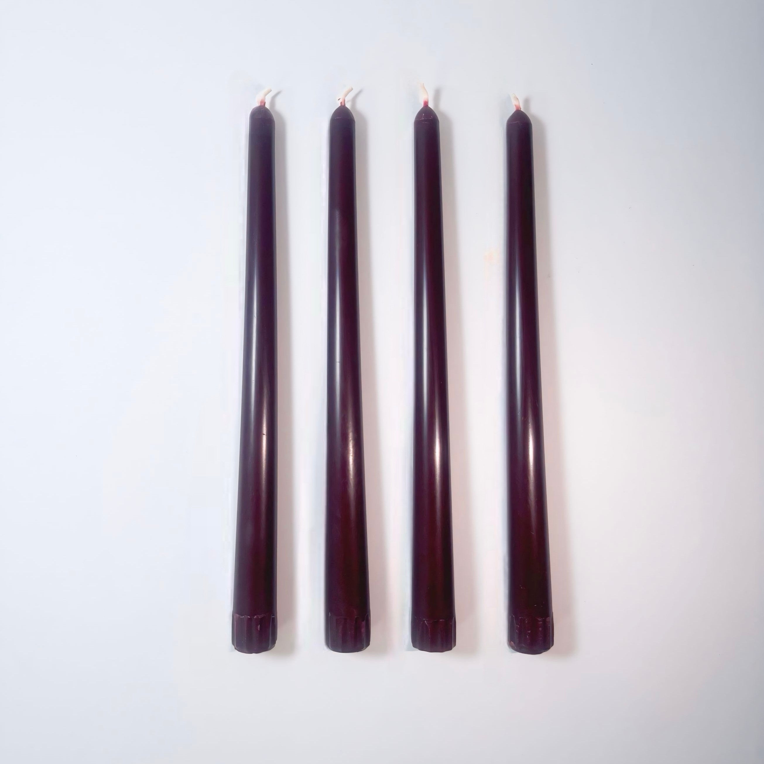 Coloured Beeswax Taper Candles | Mulberry
