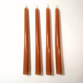 Coloured Beeswax Taper Candle | Maise | Orange