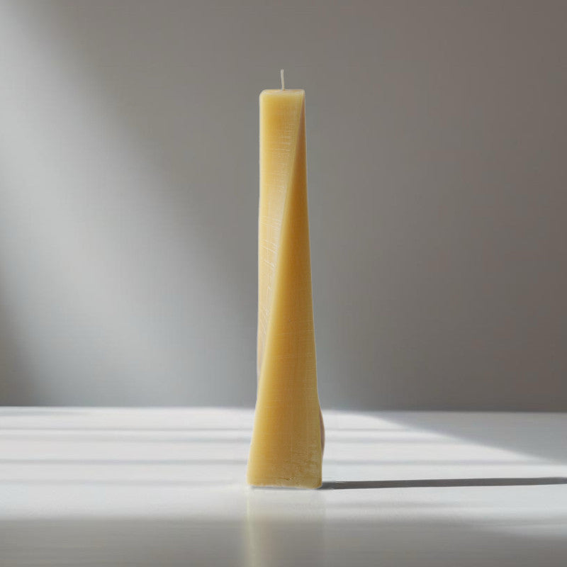 Beeswax Pillar Candles | Petite | Box of 4