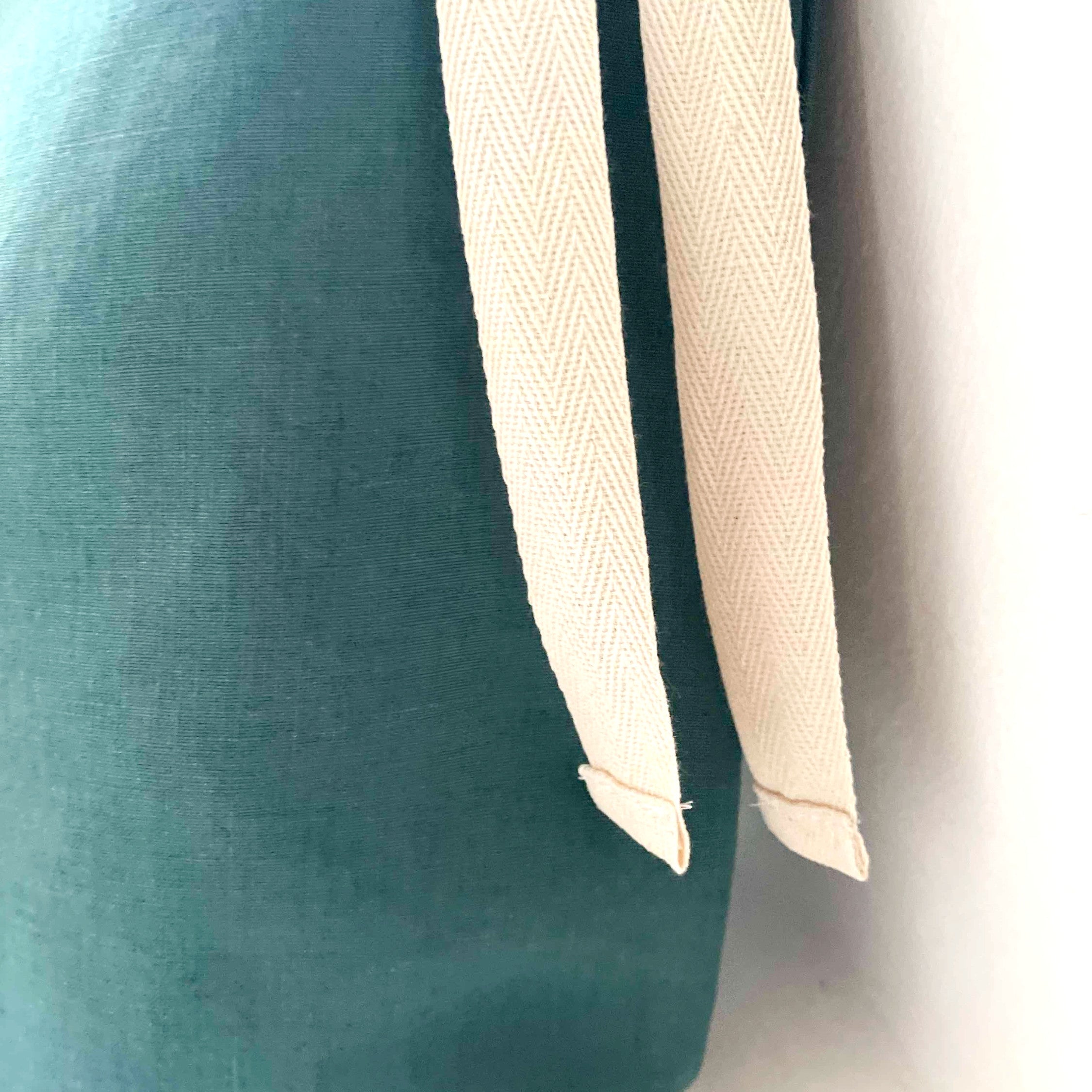 FRENCH LINEN BREAD SACK - TEAL