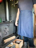 RUSTIC HALF APRON - Navy