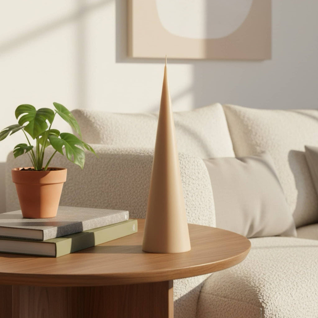 Sculptural Decorative Candle | Pinnacles | Pure Beeswax