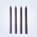 Coloured Beeswax Taper Candle | Fluted | Heather Purple